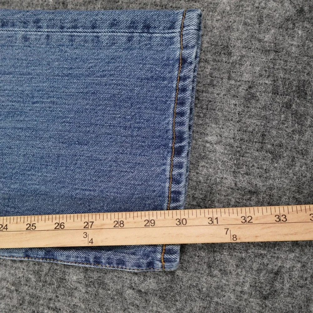Levi's 501 Jeans Mens 36x30 Blue Denim Straight Leg Button Fly Made in‎ Haiti